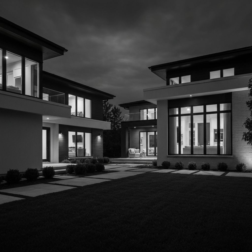 Modern Ontario home exterior